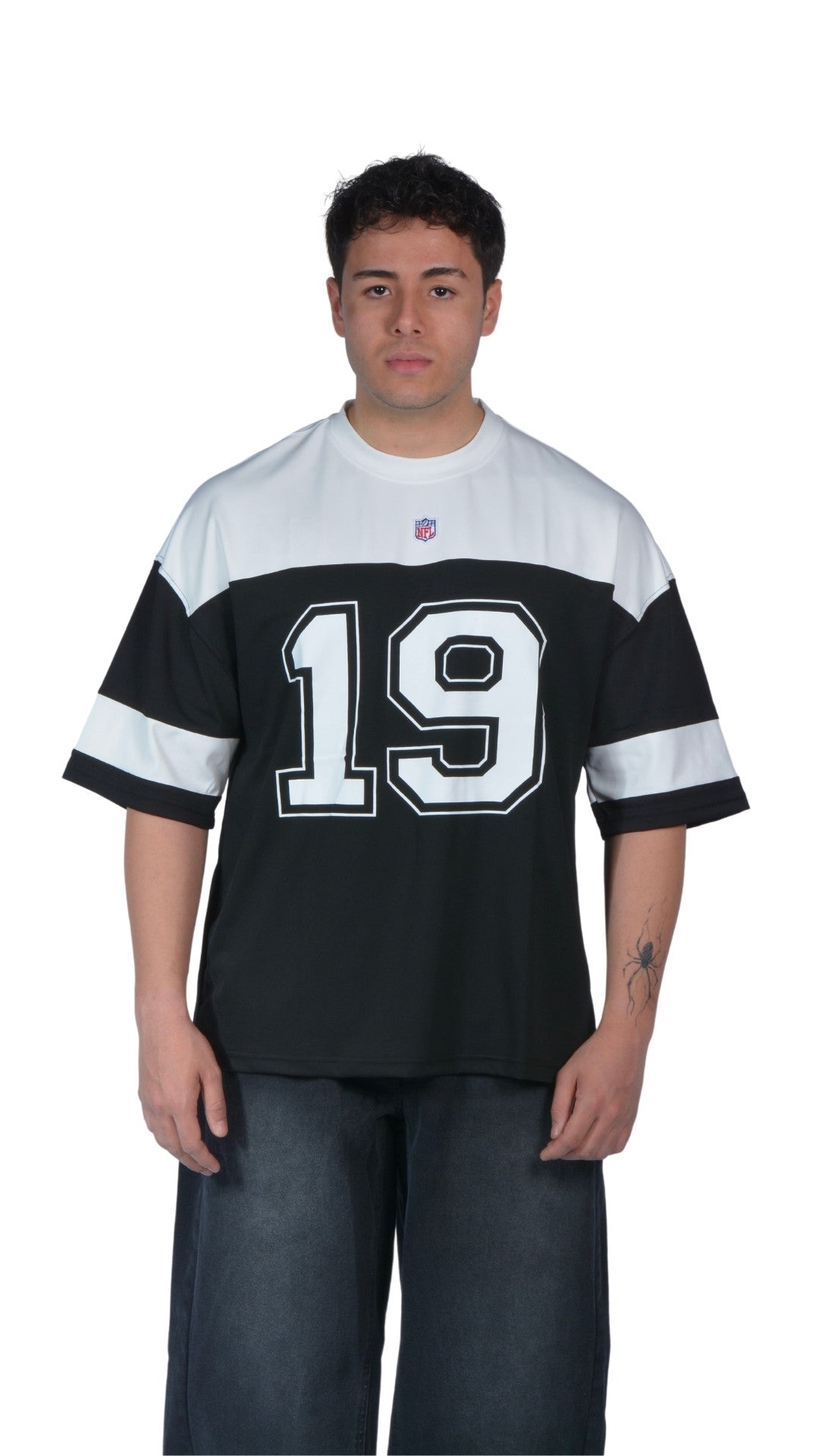 NFL Siyah Beyaz PRE 19 Forma