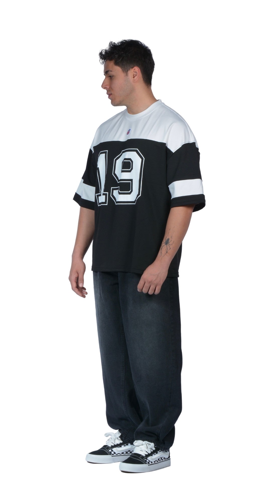 NFL Siyah Beyaz PRE 19 Forma