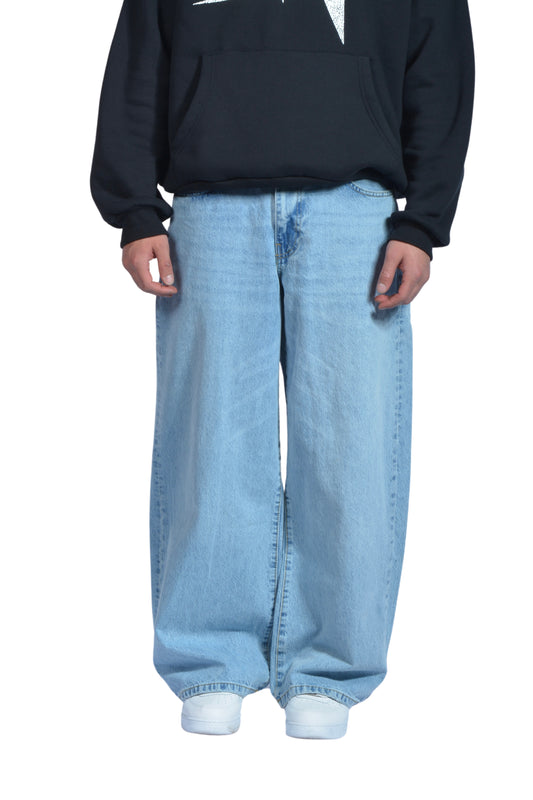 Ice Blue Super Baggy Pants