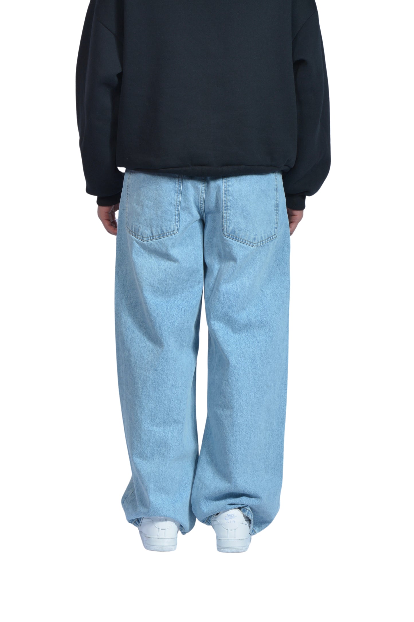 Ice Blue Super Baggy Pants