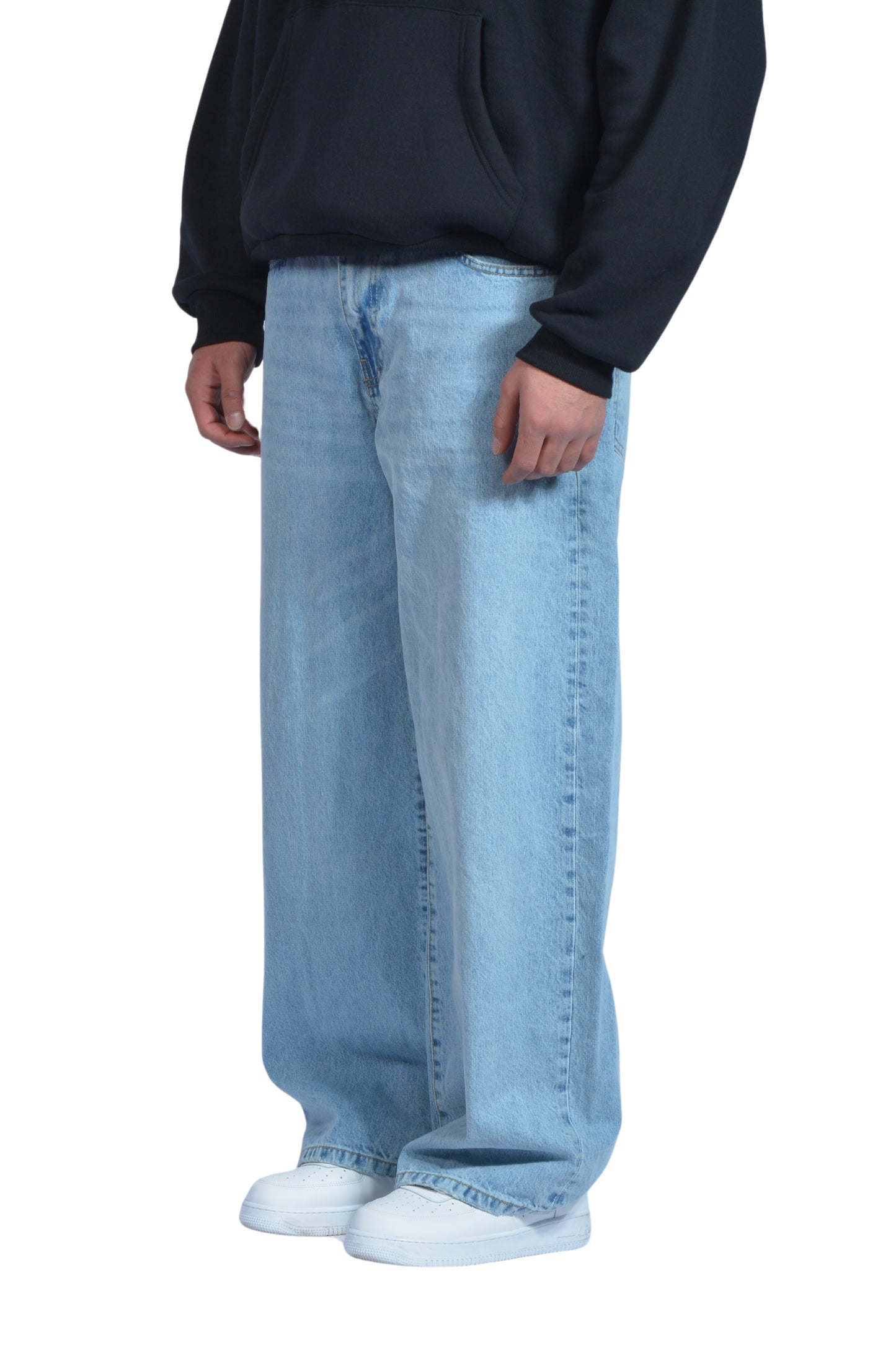 Ice Blue Super Baggy Pants