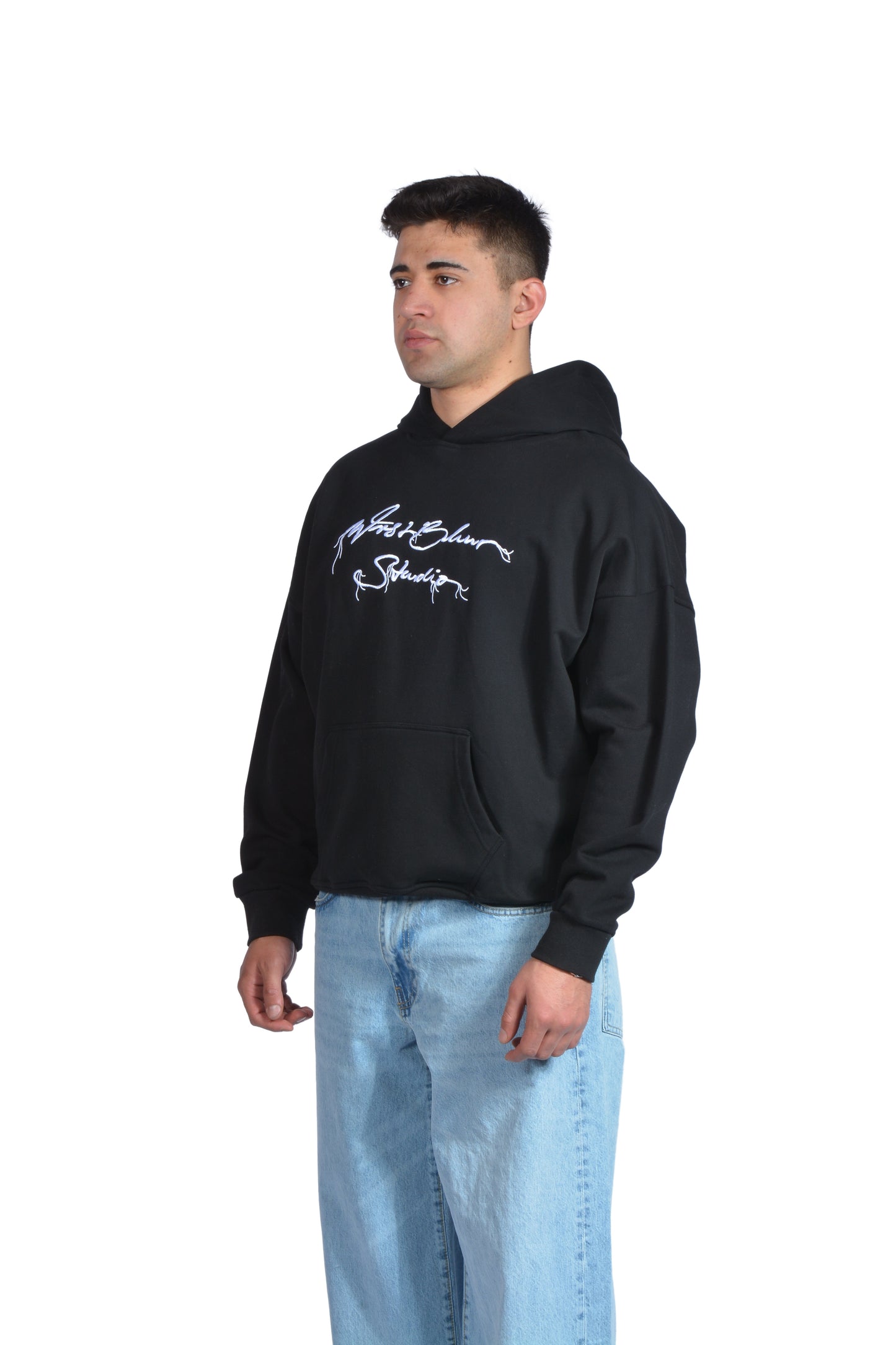 WRSTBHVR Studio Nakış İşlemeli Hoodie