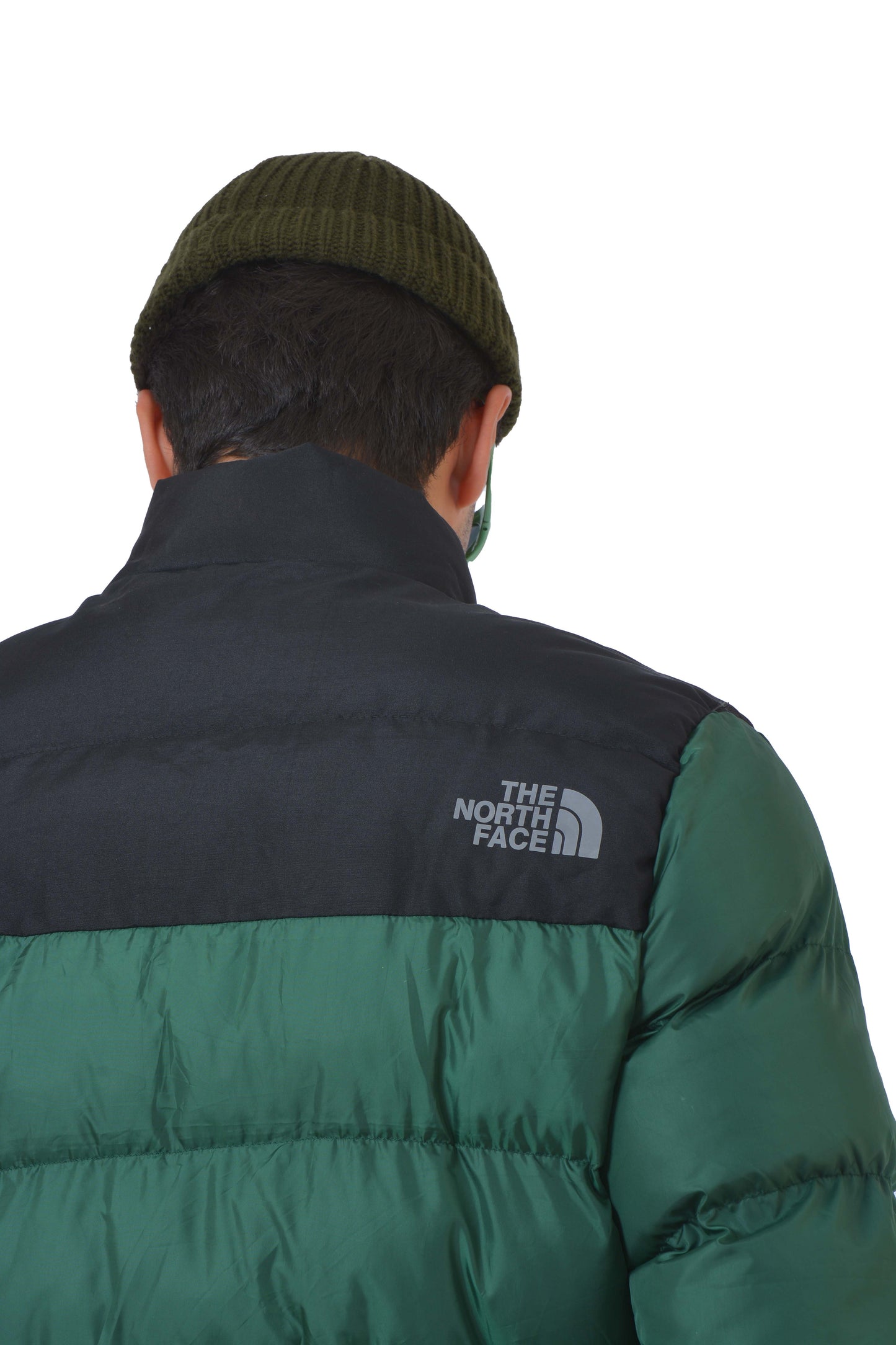 TNF Printed Baskılı Yeşil Şişme Mont