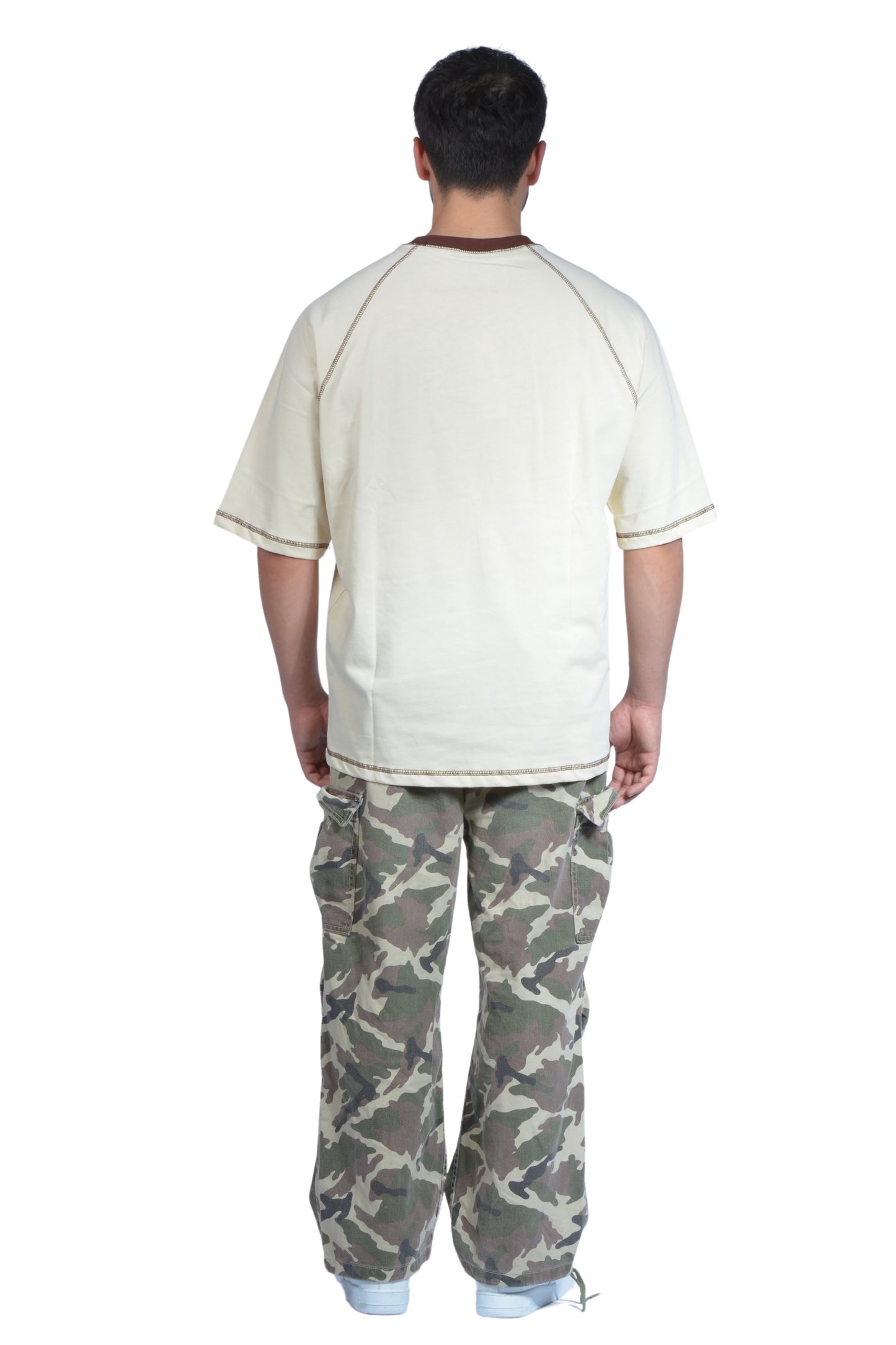 Beige Oversize Amones Tshirt