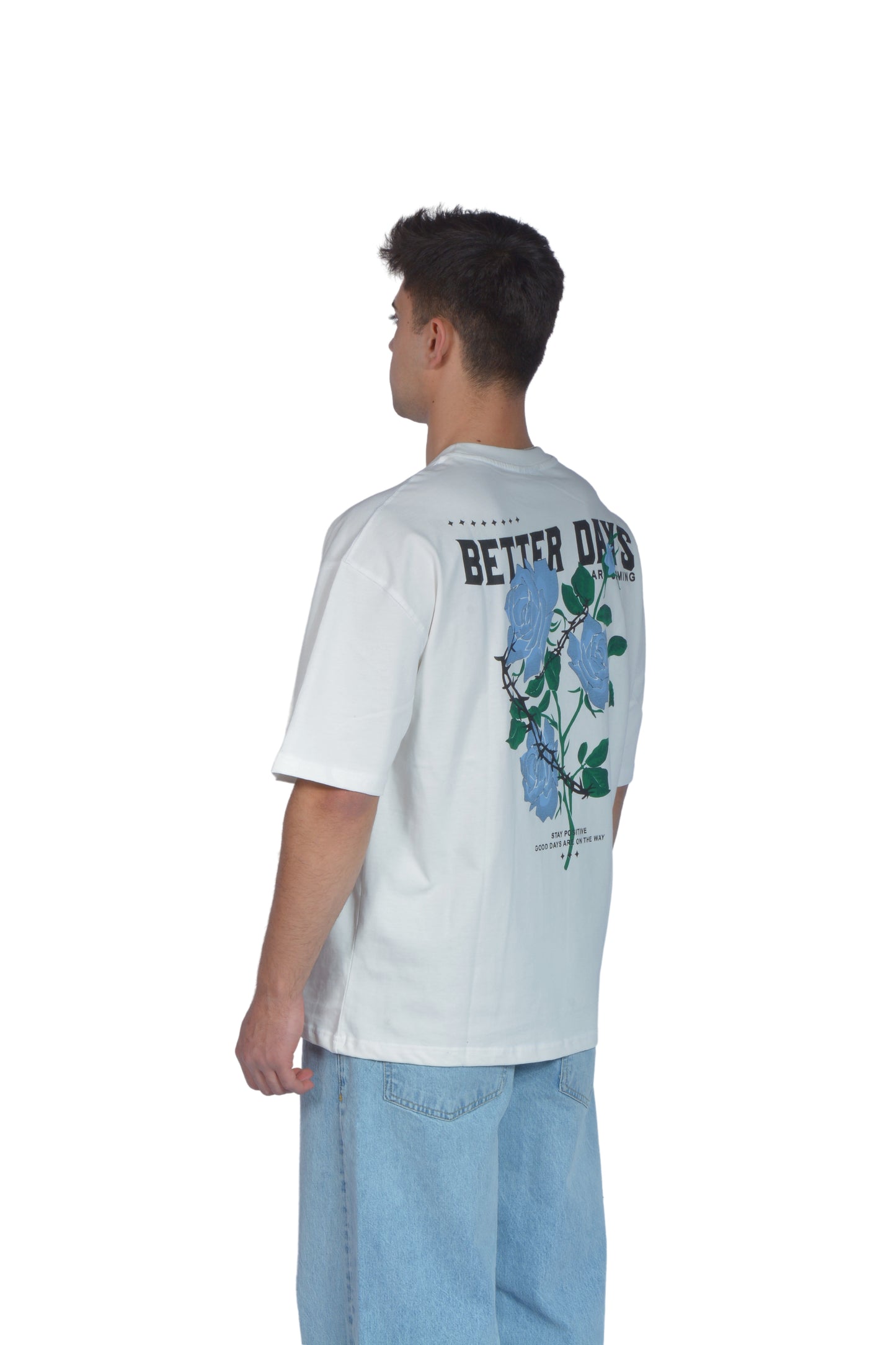 Betterdays Rose Printed Tshirt