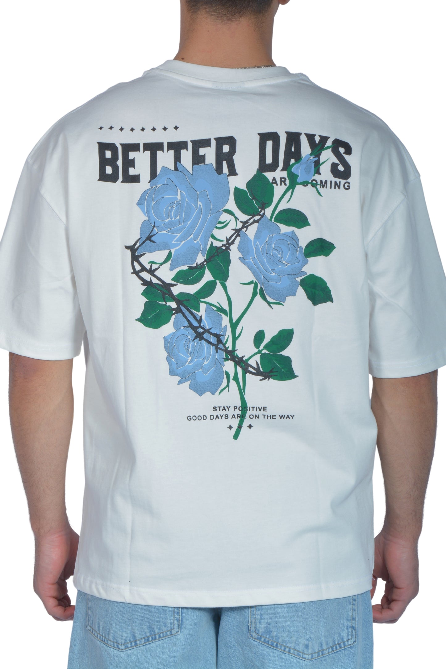 Betterdays Rose Printed Tshirt