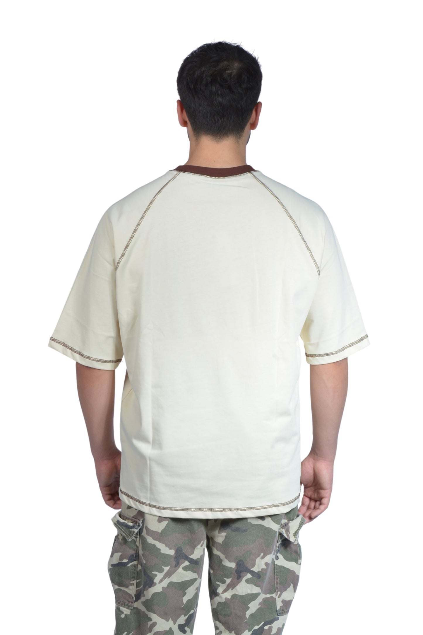 Beige Oversize Amones Tshirt