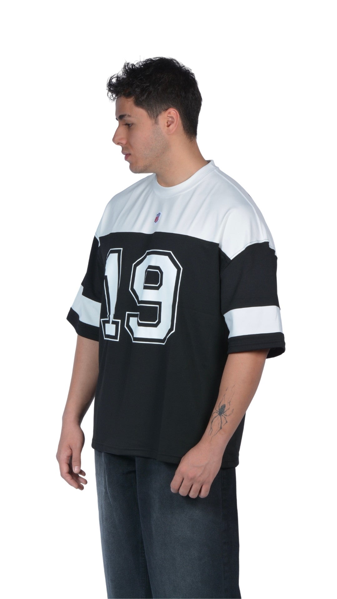 NFL Siyah Beyaz PRE 19 Forma