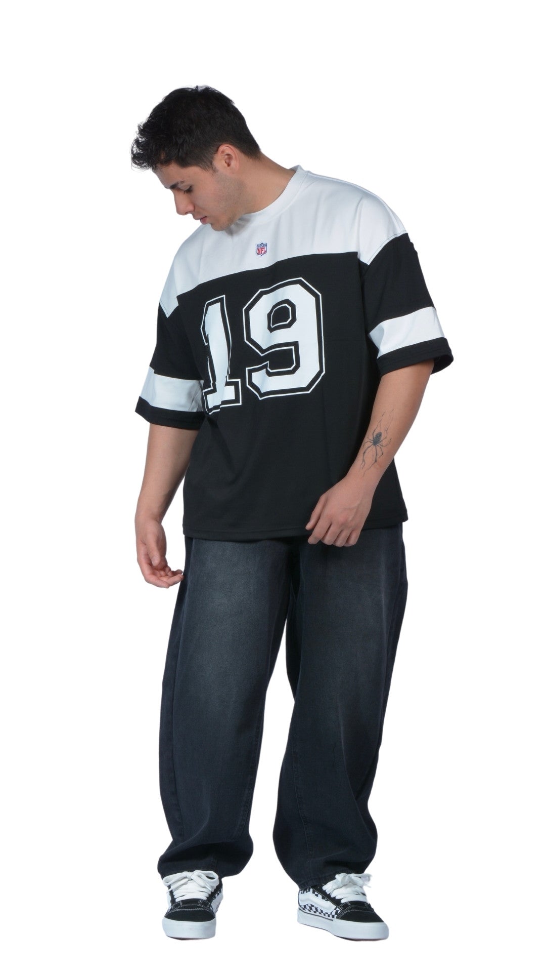 NFL Siyah Beyaz PRE 19 Forma