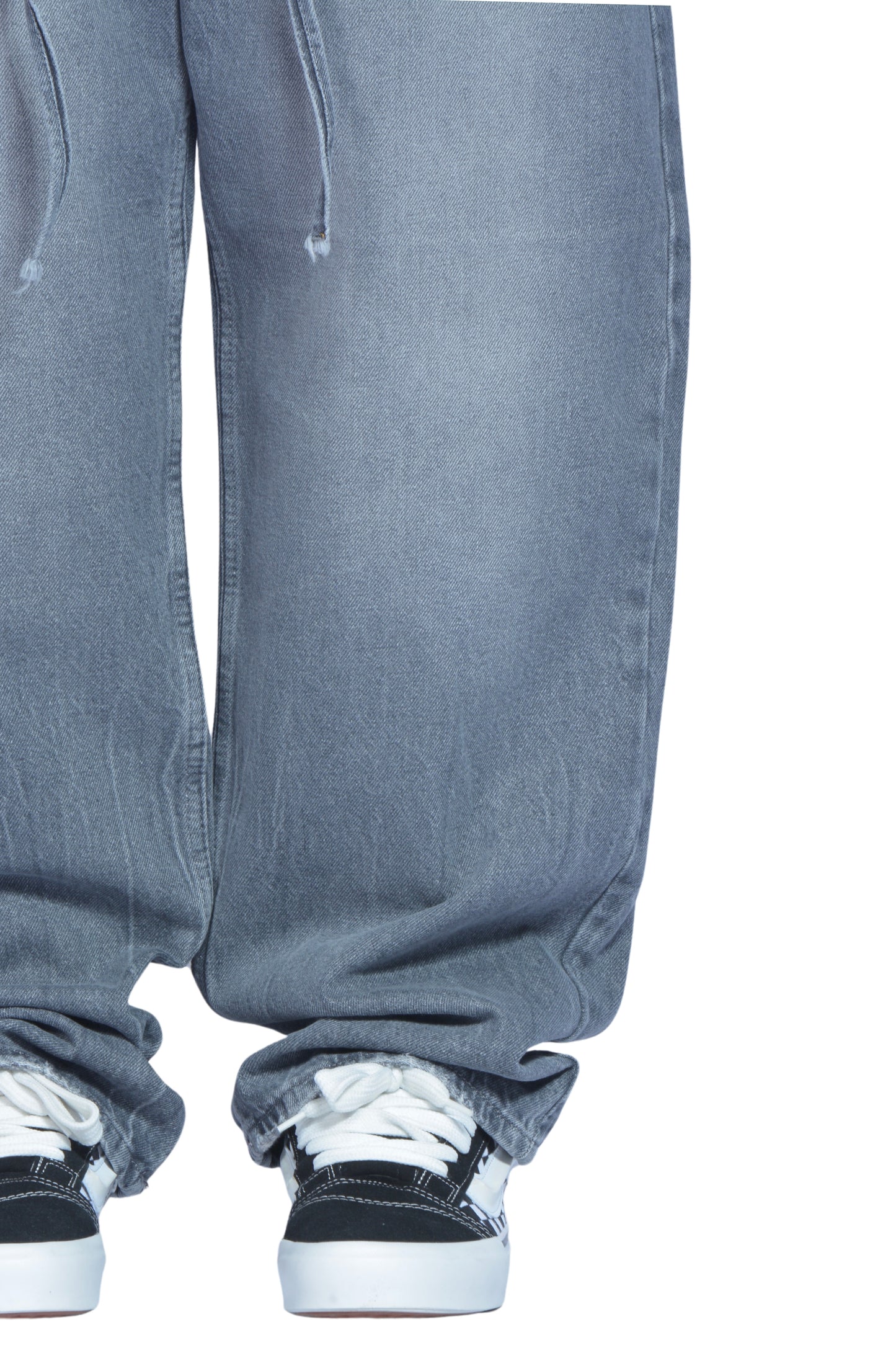 The Dad Grey Washed Baggy Pants