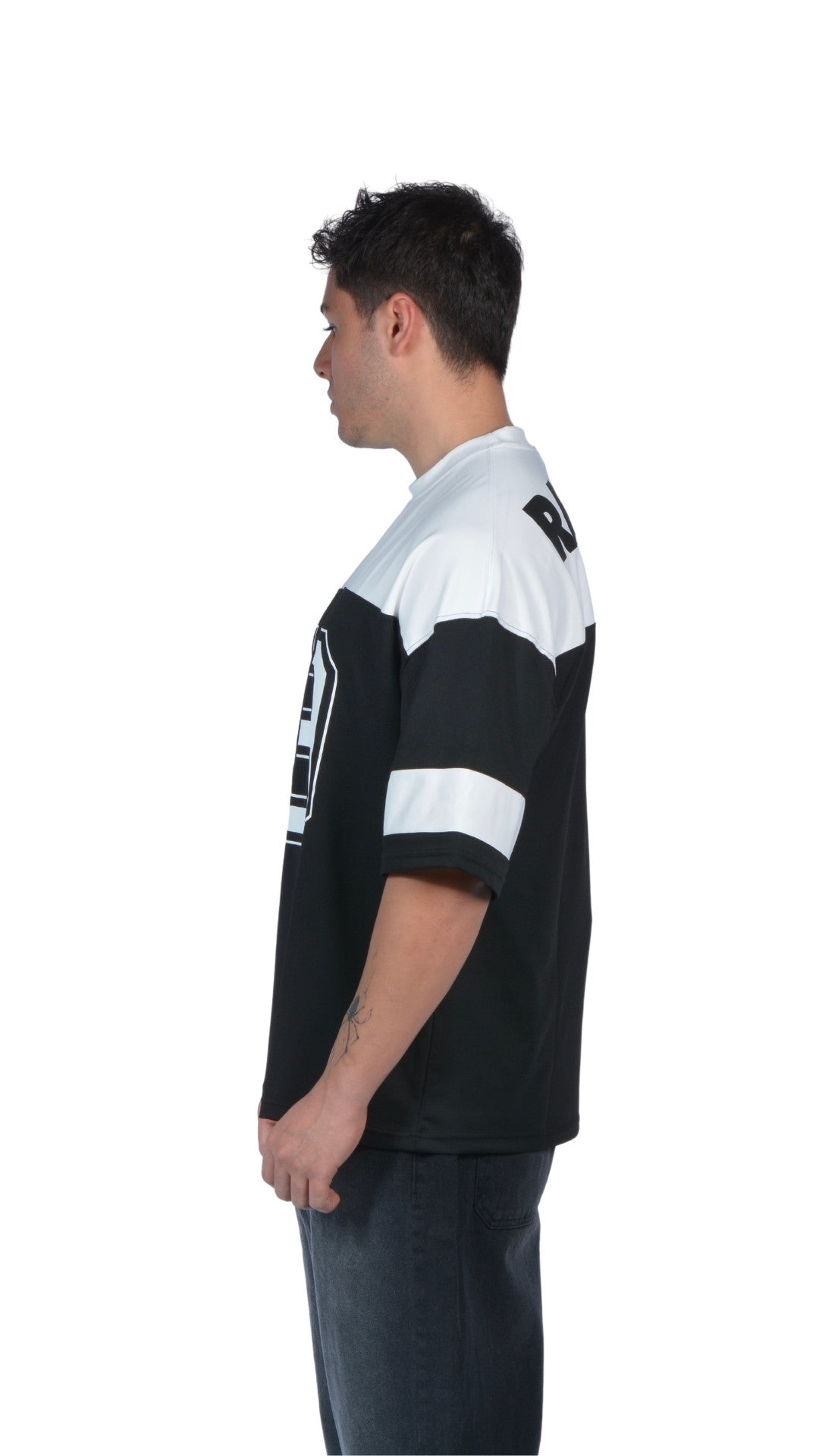 NFL Siyah Beyaz PRE 19 Forma
