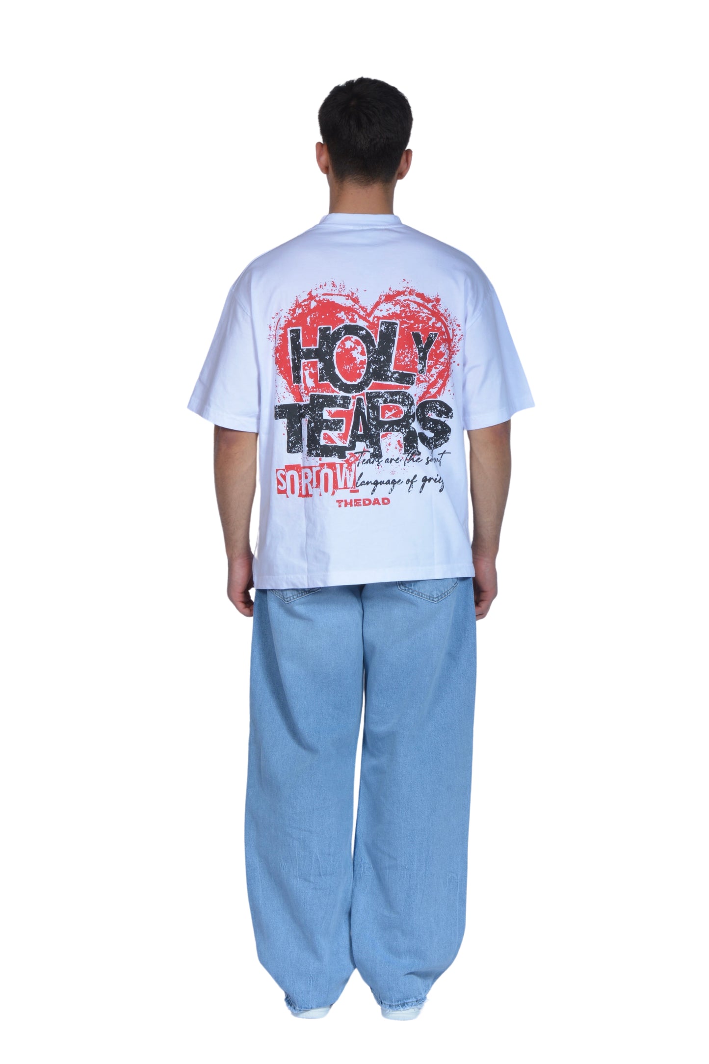 The Dad Ice Blue Washed Baggy Pants