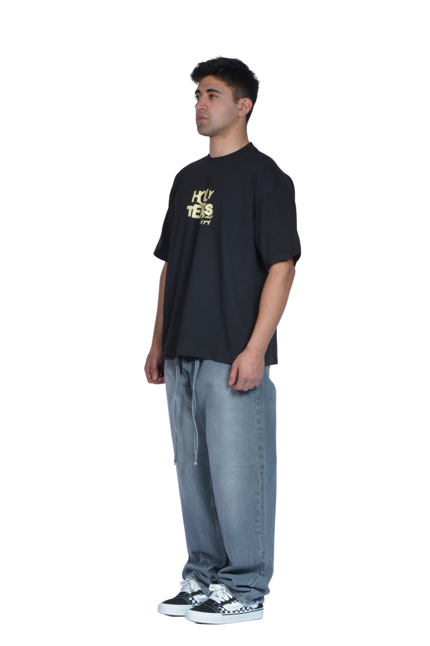 The Dad Grey Washed Baggy Pants