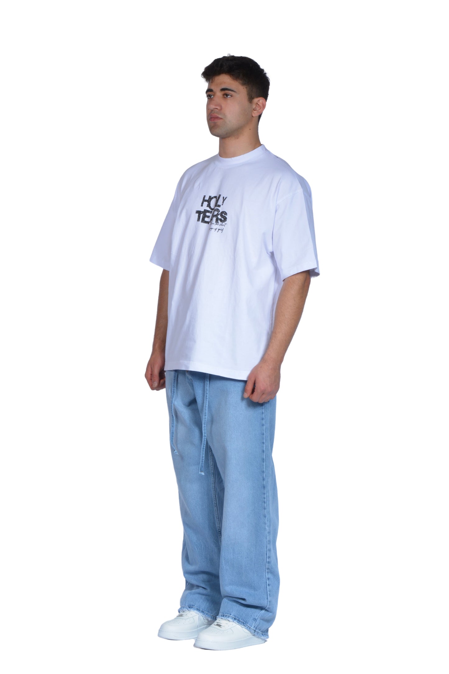 The Dad Ice Blue Washed Baggy Pants